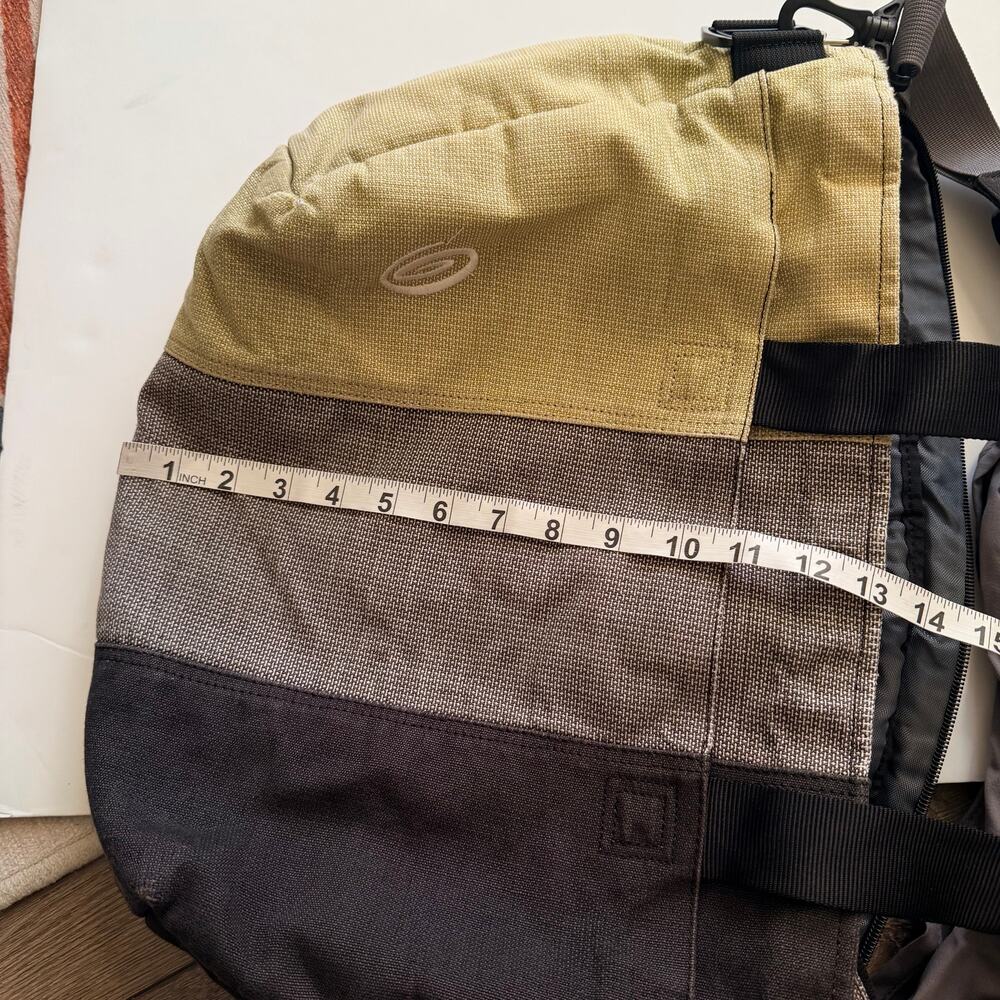Timbuk2 Cargo Messenger Bag - Green, Gray, and Black - Picture 13 of 14